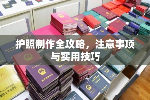 泰州护照制作全攻略，注意事项与实用技巧