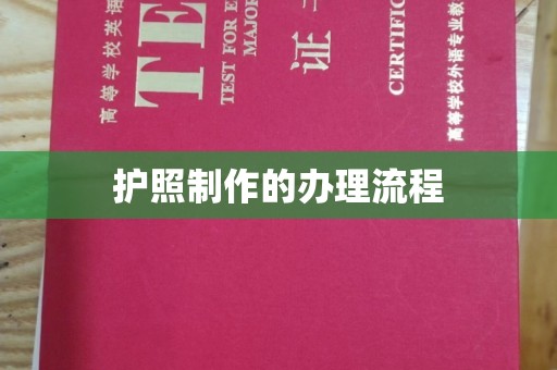 泰州护照制作的办理流程